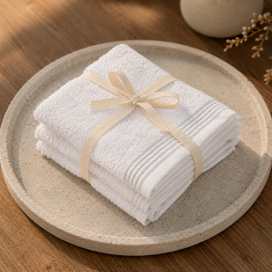 Organic Cotton Face Cloths — Pack of 2