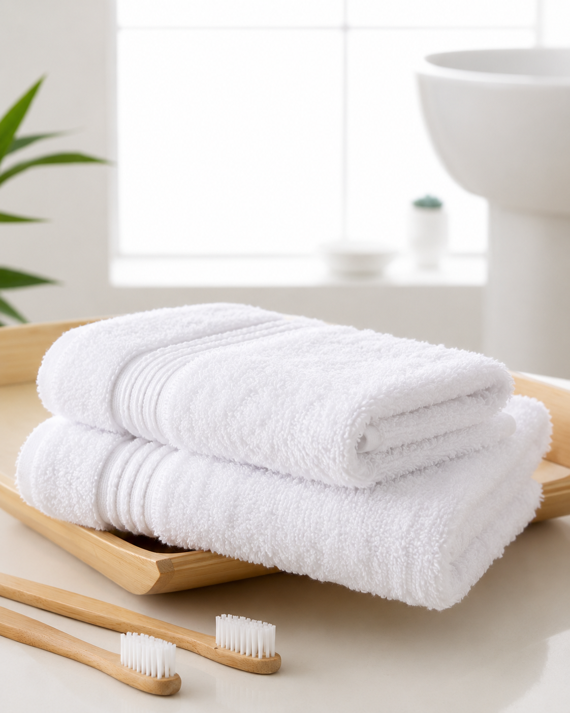 Organic Cotton Face Cloths — Pack of 2